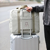 行李袋大容量女旅行包短途包手提袋，待产包收纳(包收纳)袋子轻便帆布搬家袋