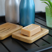 创意时尚木质皂架 天然楠竹香皂托 香皂肥皂盒 手工制皂盒