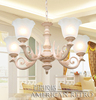 欧式铁艺吊灯锌合金灯具客厅灯，简约餐厅灯卧室，灯美式创意复古灯饰