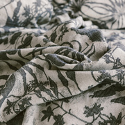 北欧色织大提花四件套全棉长绒棉被套轻奢文艺风床上用品床单1.8