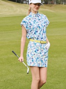 日本callaway卡拉威高尔夫，女装24夏季碎花，短裙半身裙女c24128210