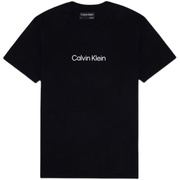 Calvin Klein短袖t恤男士2024夏圆领潮流休闲纯棉CK印花半袖体恤