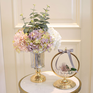 欧式花瓶仿真花艺组合套装家居，样板房软装饰品，客厅茶几餐桌摆设