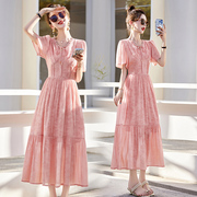法式2024连衣裙新中式女装气质长裙夏季高级感改良年轻款日常