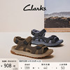 Clarks其乐男鞋复古潮流魔术贴休闲凉鞋舒适耐磨户外沙滩鞋