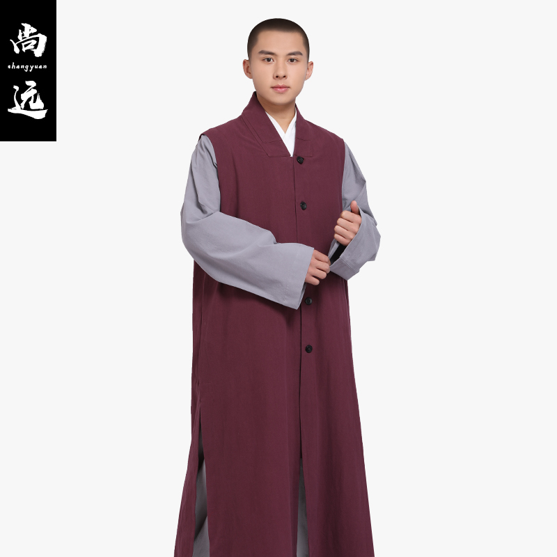 Cotton Sengfu Garan vest Sengyi Monk loaded Long gown Monk Buddhism clothingin the Men's clothing, Vest/Vest category - from Buy2taobao.com to provide professional Taobao agent buy service