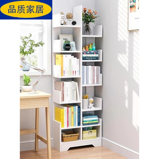 IKEA宜家宜木简易儿童书架落地小型网红置物架简约现代家用书柜