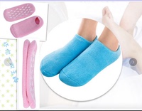 防裂袜子凝胶袜套保湿硅胶足跟，全脚后跟女瑜伽精油护脚套手套