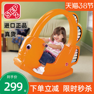 进口step2儿童摇摇马宝宝(马，宝宝)摇马玩具塑料，木马摇椅1-3岁生日礼物7457