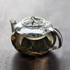 创意仿生如意柿子茶壶，耐高温高硼硅玻璃茶具，一人用花茶绿茶泡茶壶