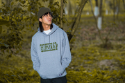 GRIZZLY LEAF CUTOUT HOODIE 纯棉套头卫衣 美国进口