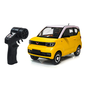 五菱宏光遥控卡车玩具迷你MINIEV电动轿车仿真模型充电全比例皮卡