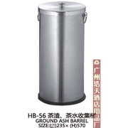 。304不锈钢茶渣茶水收集桶功夫茶排水桶砂钢茶叶桶