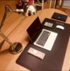 头层牛皮桌垫超大真皮鼠标垫皮革办公写字台桌面垫子电脑书桌皮垫