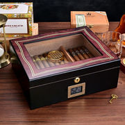 茄皇(cigarking)雪茄盒，古巴醇香雪松木保湿盒，便携式雪茄烟具烟