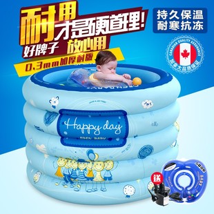 欧培新生宝宝游泳桶婴儿，游泳池家用室内充气洗澡池小孩幼儿童泳池