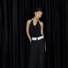 WYZ盖盖黑白撞色拉链POLO领连衣裙修身气质法式高级感连体衣