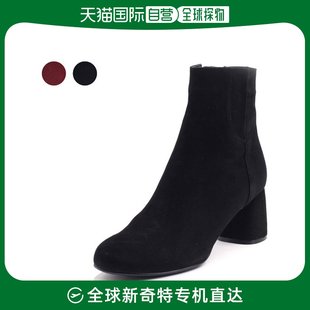 韩国直邮saerasaeras18a428黑色、酒，红色及踝靴6cm