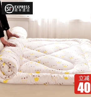 新疆棉花垫被褥子床垫冬季垫褥软学生宿舍单人床，被褥垫家用双人薄