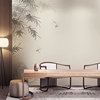 新中式中国风轻奢竹子壁纸客厅墙纸卧室无纺布壁画电视背景墙壁纸