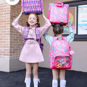 补习袋中小学生女手提拎书袋公主美术作业袋女童包包斜挎包补