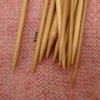 顺林碳化竹针25厘米毛衣针毛线直针棒针粗针编织毛衣帽子围巾工具