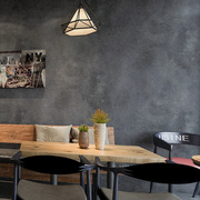 定制复古怀旧墙纸 美式水泥素色纯色客厅背景墙咖啡厅 工业风灰色