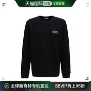 99新未使用香港直邮Valentino 黑色VLTN圆领卫衣 UV3MF15L6LB