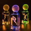 NBA篮球明星生日礼物送男生兄弟创意水晶夜灯摆件特别高级感实用