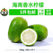 好新鲜广东广西海南香水柠檬，新鲜应季水果无籽，柠檬皮薄多汁柠檬茶