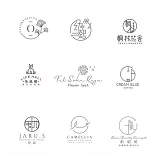 logo设计原创商标品牌标志公司企业字体店名水印定制头像