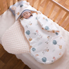 初生婴儿纯棉抱被春秋，冬季加厚睡袋新生儿宝宝，产房襁褓夏季包被薄