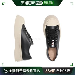韩国直邮marni黑白拼色系带运动休闲鞋，男士厚底松糕鞋大头鞋时尚