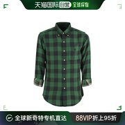 韩国直邮POLO RALPH LAUREN23FW长袖衬衫男710922250 GREEN BLACK