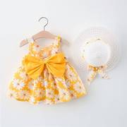 5-6-7-8-9个月女婴儿连衣裙，0-1-2-3-4岁女童宝宝，纯棉公主裙子夏装