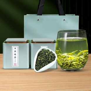 日照绿茶年新茶春茶浓香型茶叶礼盒装山东特产250g