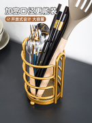 筷子筒家用台面放铲子勺子置物架，沥水筷笼筷子，架厨房餐具收纳架