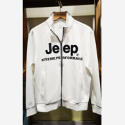 jeep吉普春季男青年休闲卫衣，弹力运动服长袖立领舒适时尚外套