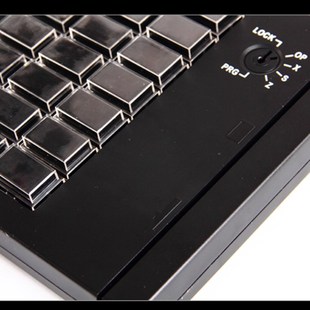 超市收款机收银机USB键盘刷卡器编程全键帽PS2防尘防水读卡器键盘