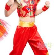 六一儿童演出服男女童肚兜纱裙民族舞蹈功夫装中国风武术表演服