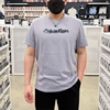CK Calvin Klein 男士春夏新款潮流刺绣晕染幻影字母圆领短袖T恤