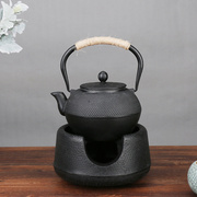 尚千客铸铁壶烧水壶，日式老铁壶家用养生泡，茶壶围炉煮茶铁壶套装