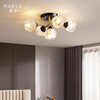 帕莎全铜轻奢后现代水晶客厅，灯具现代简约创意房间卧室灯2024