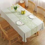 桌布防水防油免洗防烫家用长方形餐桌台布中式欧式茶几布pvc桌垫