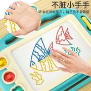 儿童画板家用磁性写字板婴幼儿涂色可擦大号涂鸦板2一3岁宝宝玩具