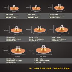 E27螺口螺旋螺纹灯泡led飞碟灯土豪金恒流高亮家用照明节能灯泡