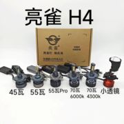 H4专用 亮雀 理想之光系列 45瓦 55瓦 70瓦 聚光 汽车led灯泡