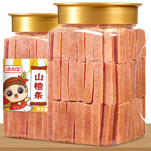 山楂条500g新鲜山楂制品手工，现做特产吃货宝宝休闲酸甜小零食蜜饯