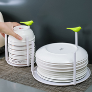 碗碟沥水架厨房置物架家用碗，盘子碟子收纳架子创意台面小型整理架
