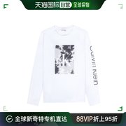 欧洲直邮Calvin Klein凯文克莱男士长袖T恤秋季百搭时尚40IC847